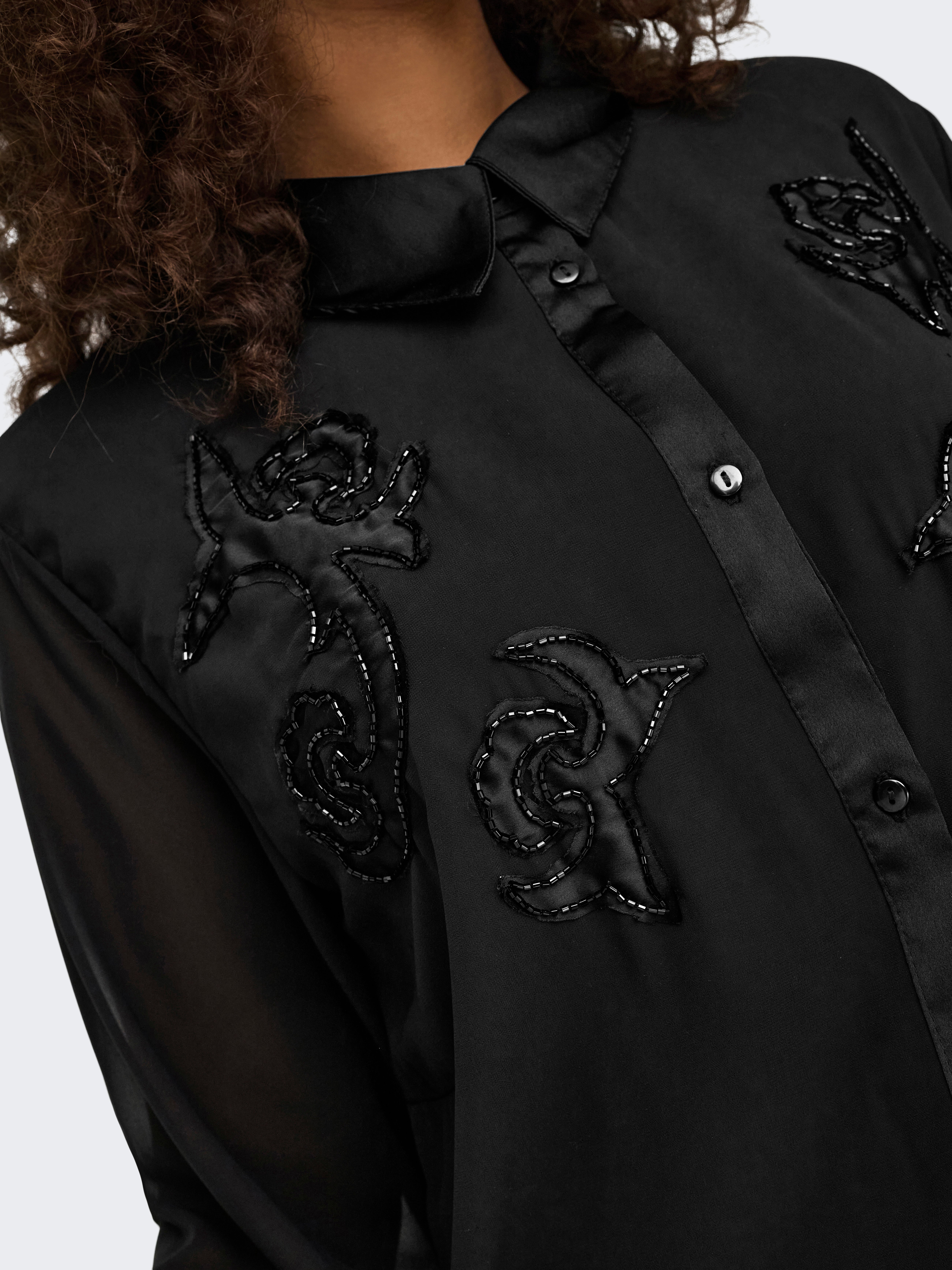 CARARIANNA Hemd Black