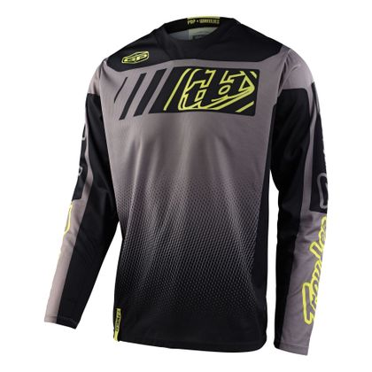 Maillot cross TroyLee design GP ICON 2024 - Noir / Gris