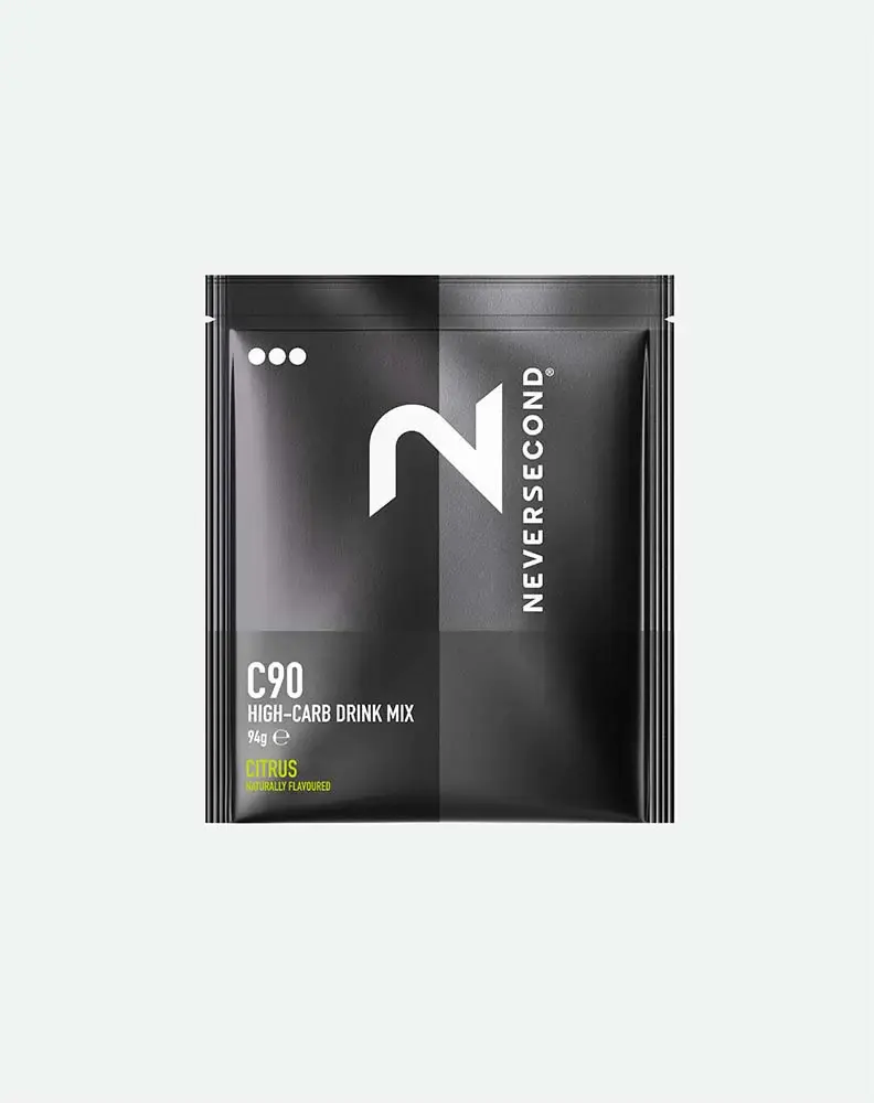 Neversecond C90 High-Carb Mix Sportdrank Citrus 8 x 94 gram
