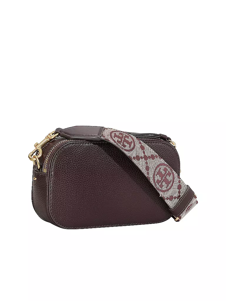 TORY BURCH Ledertasche - Mini Bag MILLER  dunkelrot