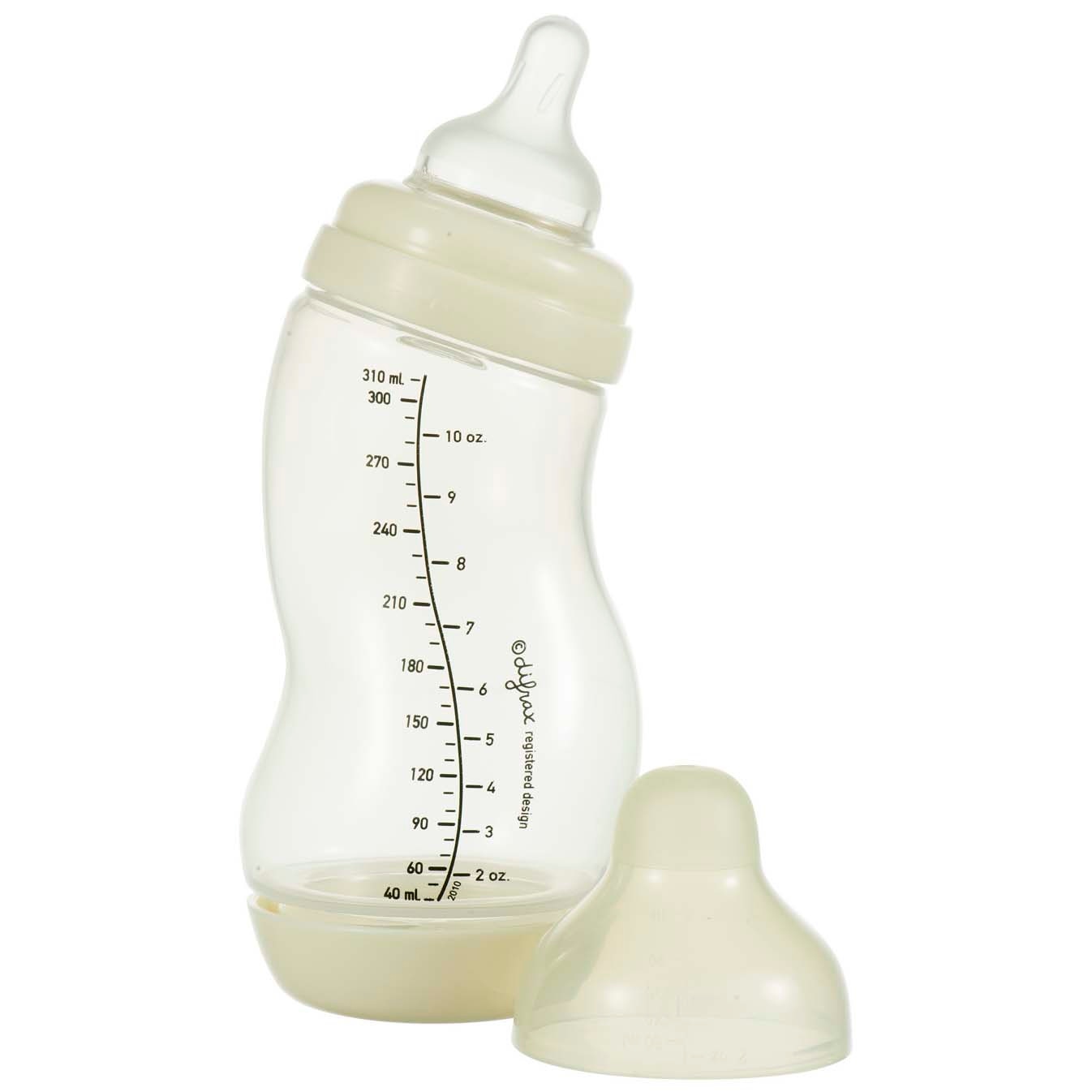 Difrax s-fles wide 310ml wit