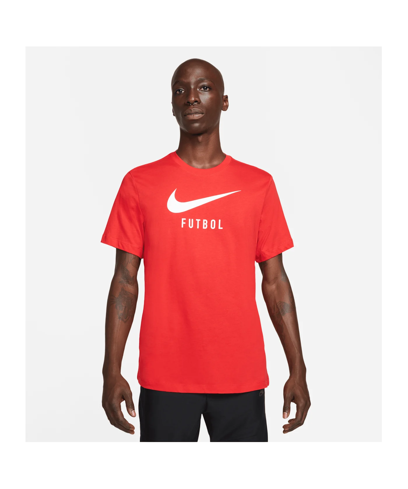 Nike Soccer T-Shirt Rot F658