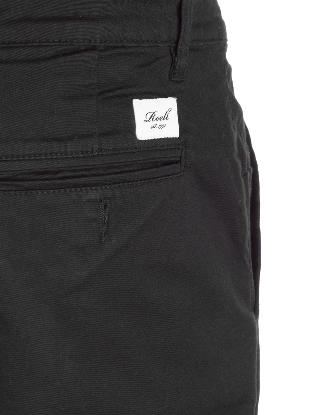 REELL Regular Flex Chino Pants black