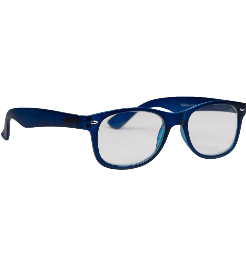 Melleson Leesbril wayfarer mat blauw +1.50 (1 stuk)
