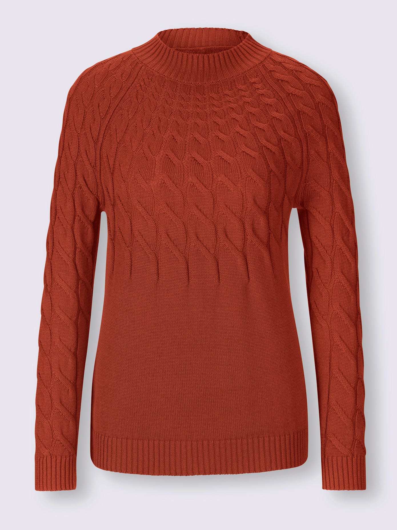 Pull motif torsadé affinant