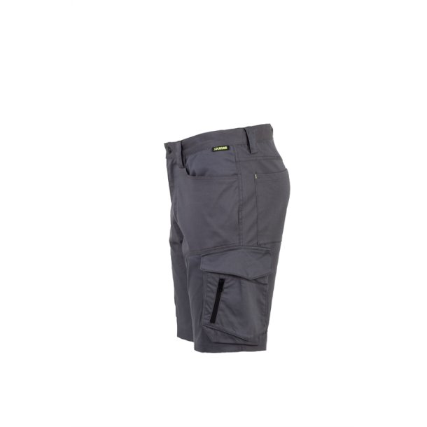 PLANAM SHORTS MED STRETCHLINE antracit grå