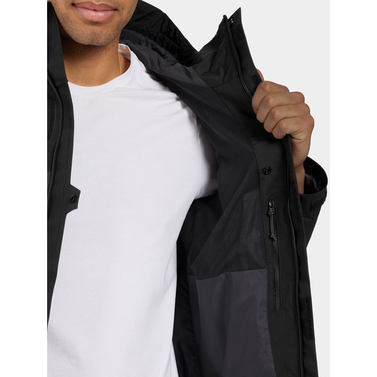 Didriksons Grit Usx Jacket 3 Black