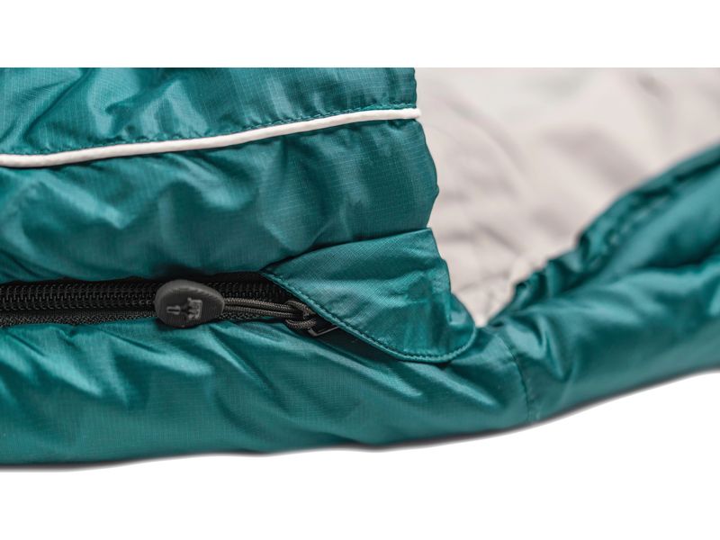 Grüezi Bag Schlafsack Biopod Wolle Goas Comfort Polyester, Hochwertiger leichter Schlafsack in Deckenform