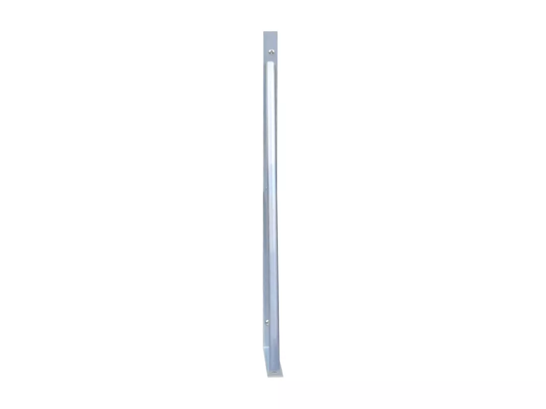 Supports pour poteau de clôture 2 pcs Acier galvanisé