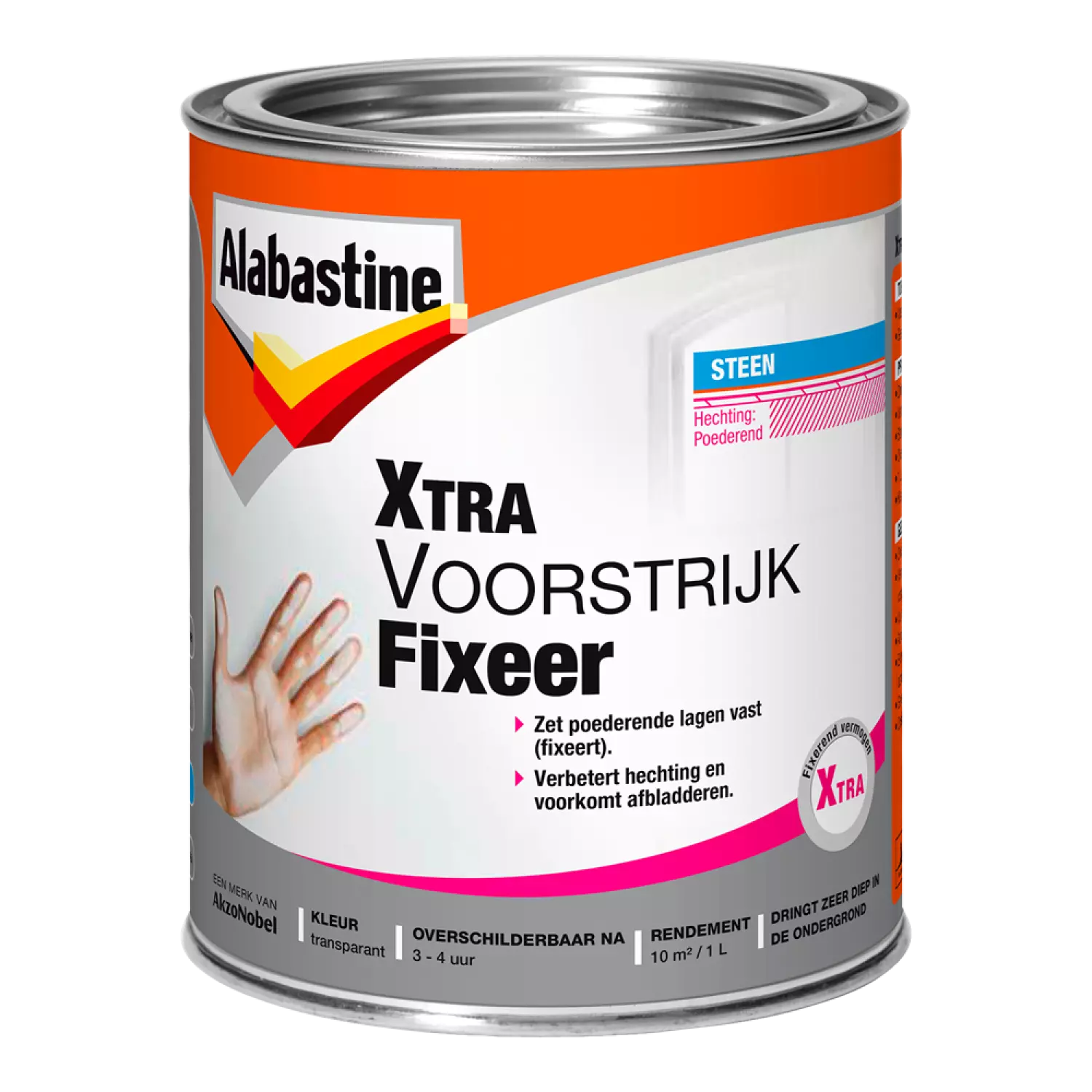 Alabastine Xtra Voorstrijk Fixeer - Wit - 1L
