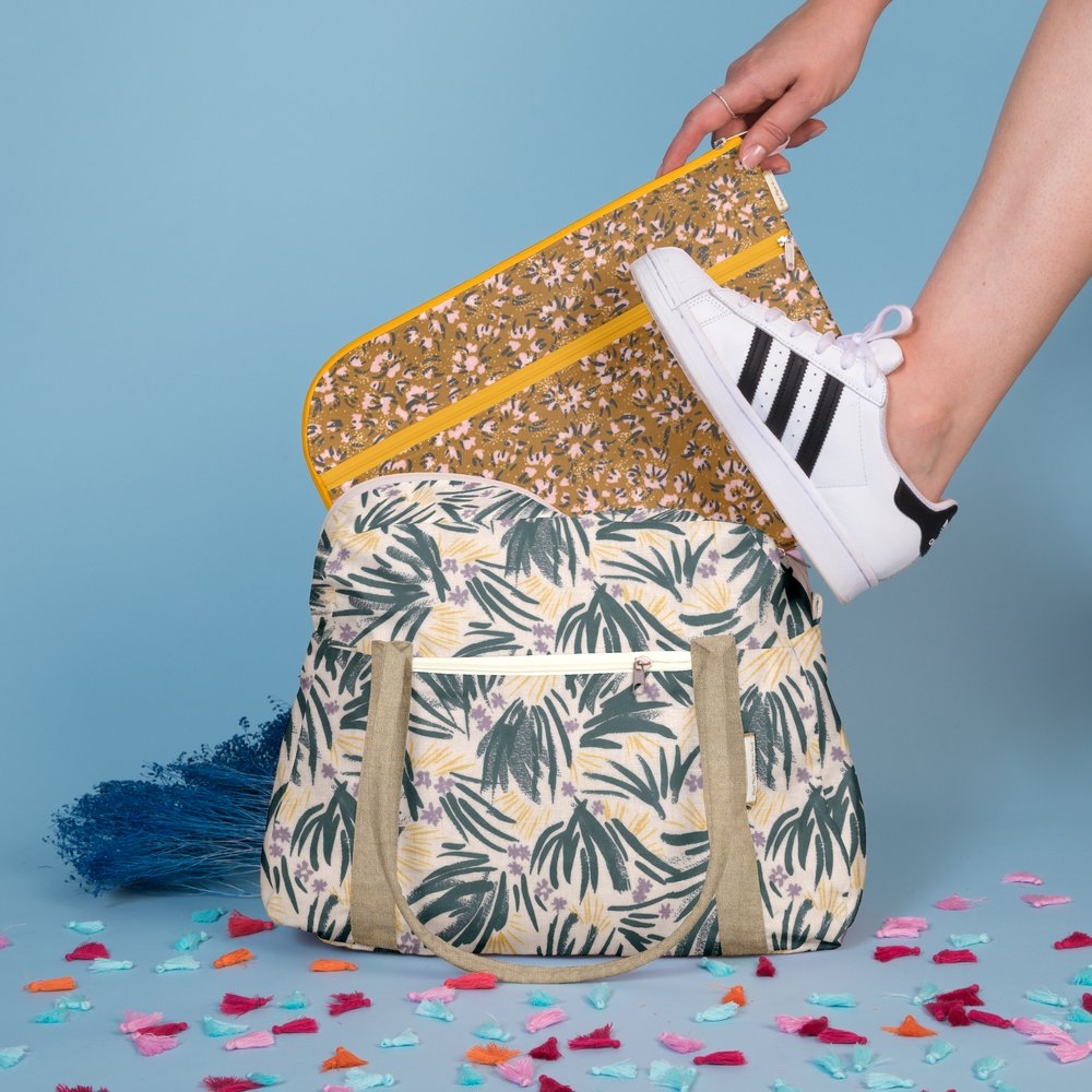 Sac Bowling Fleurs D'artifice