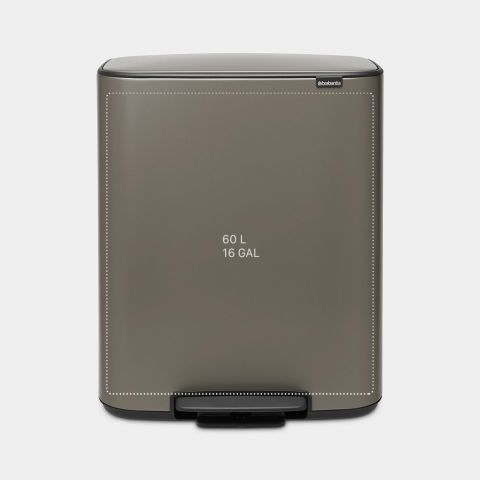 Bo Pedaalemmer, 1 binnenemmer, 60 liter - Platinum