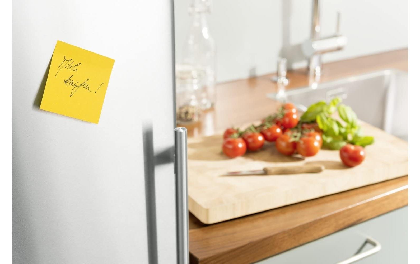 Notizzettel Post-it Super Sticky 7.6 cm x 7.6 cmPost-it Haftnotizen farbig, Rico Collection