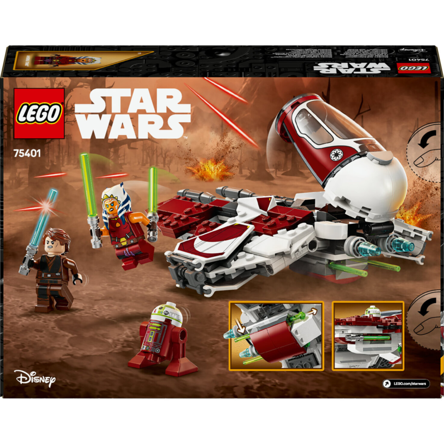 LEGO® Star Wars 75401 Ahsokas Jedi Interceptor ab 8 Jahren