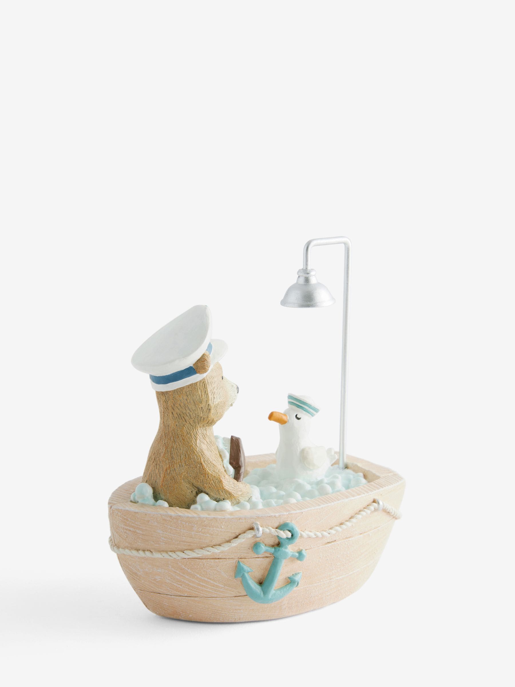 Bertie Bear Sailor Bath Ornament
