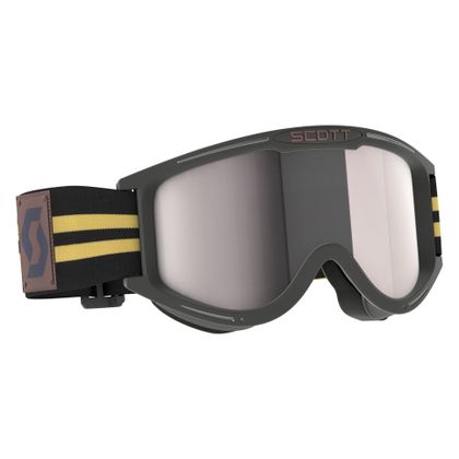 Masque cross Scott 89X ERA ECRAN IRIDIUM ARGENT 2023 - Noir / Beige