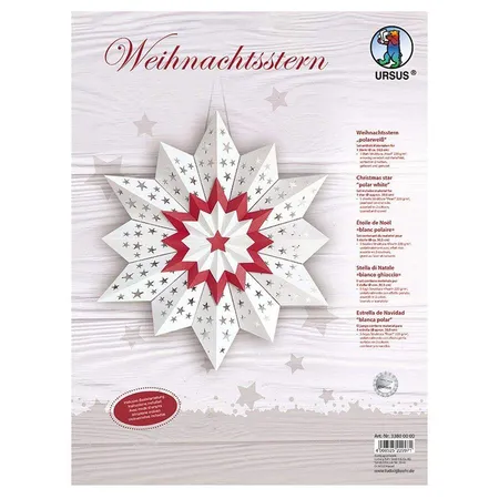 URSUS Weihnachtsstern polarweiß, Ø 30,5 cm