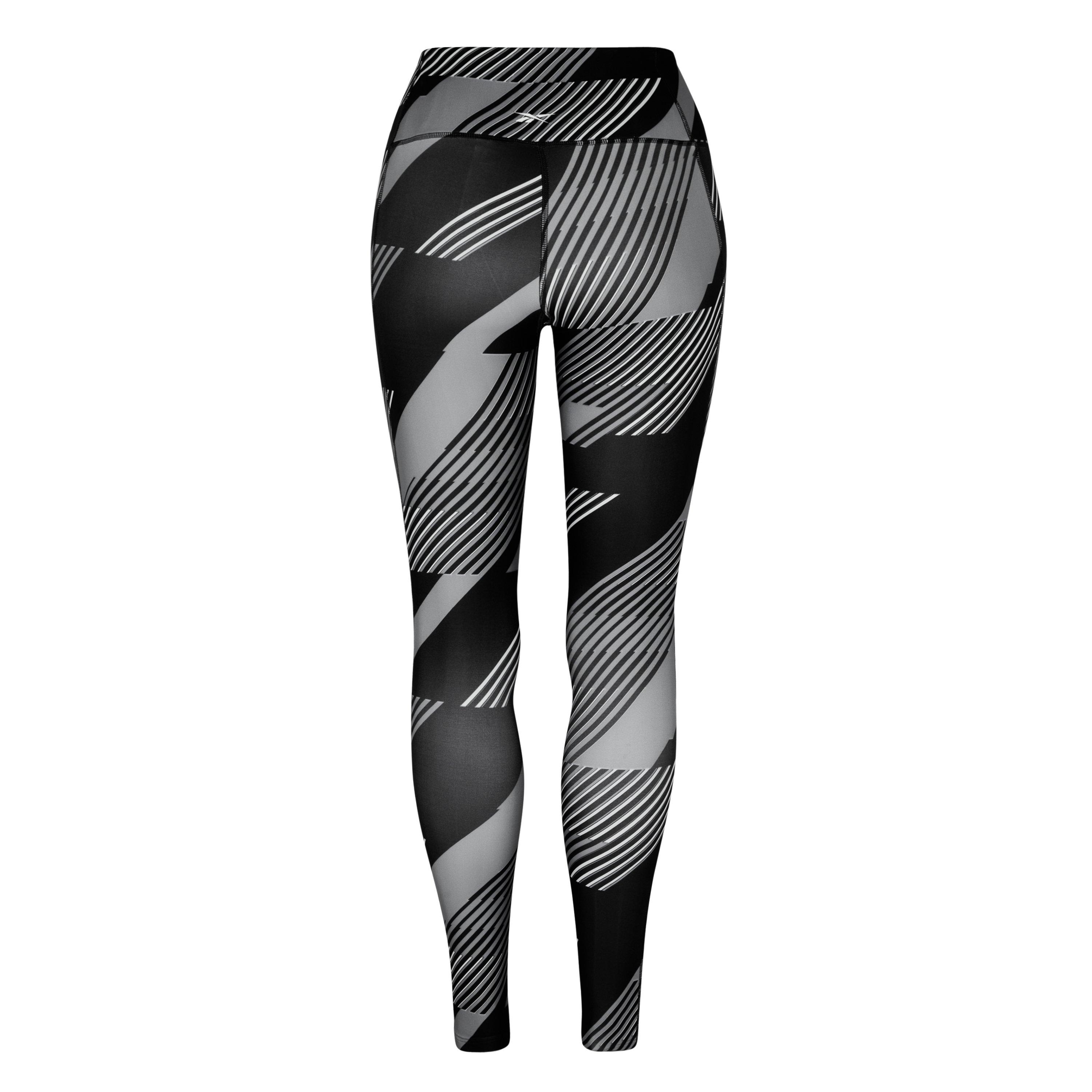 Reebok Workout Ready Printed Leggings Womens Gym Legging