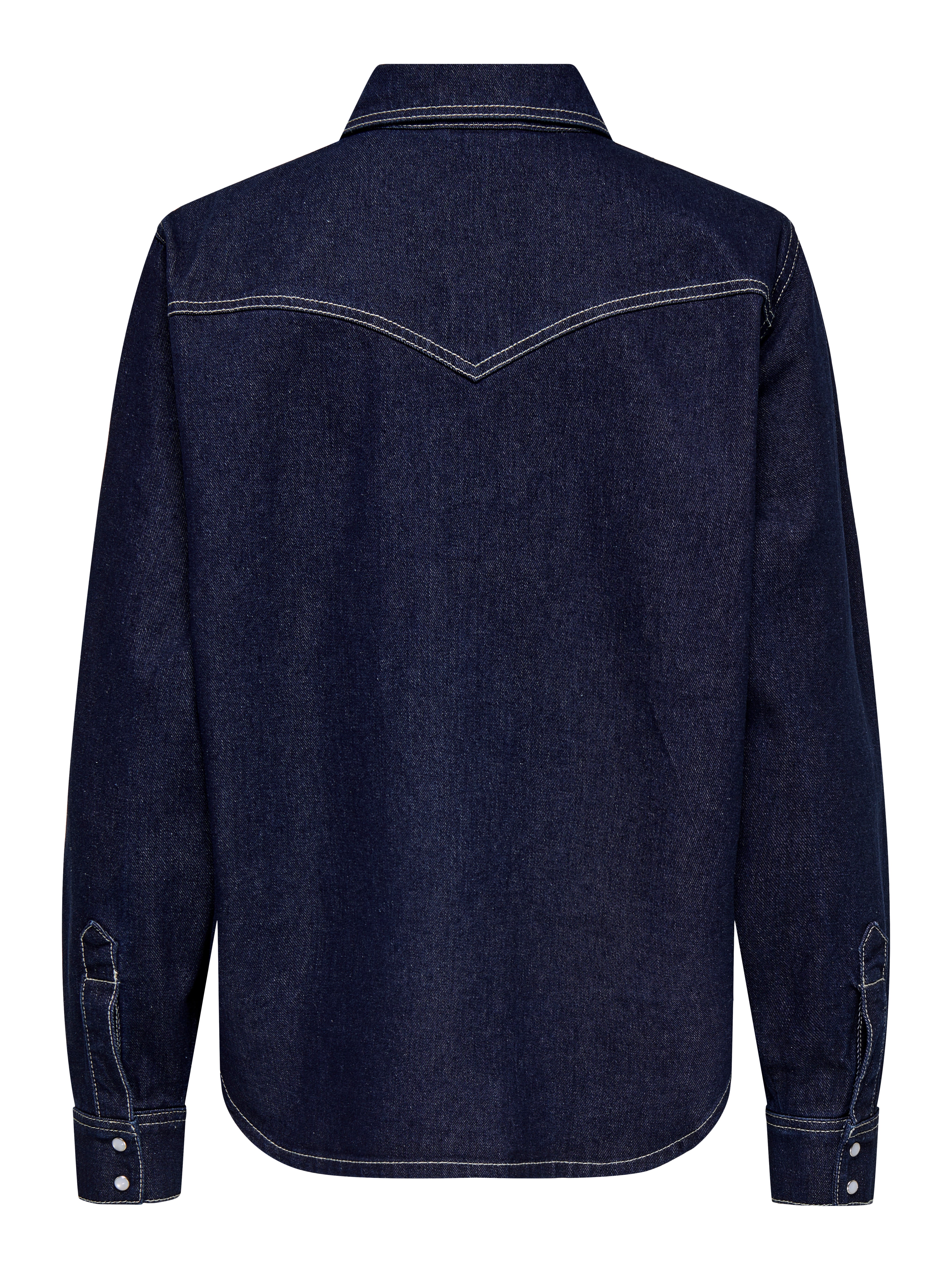 JDYBELLA Jeanshemd Dark Blue Denim