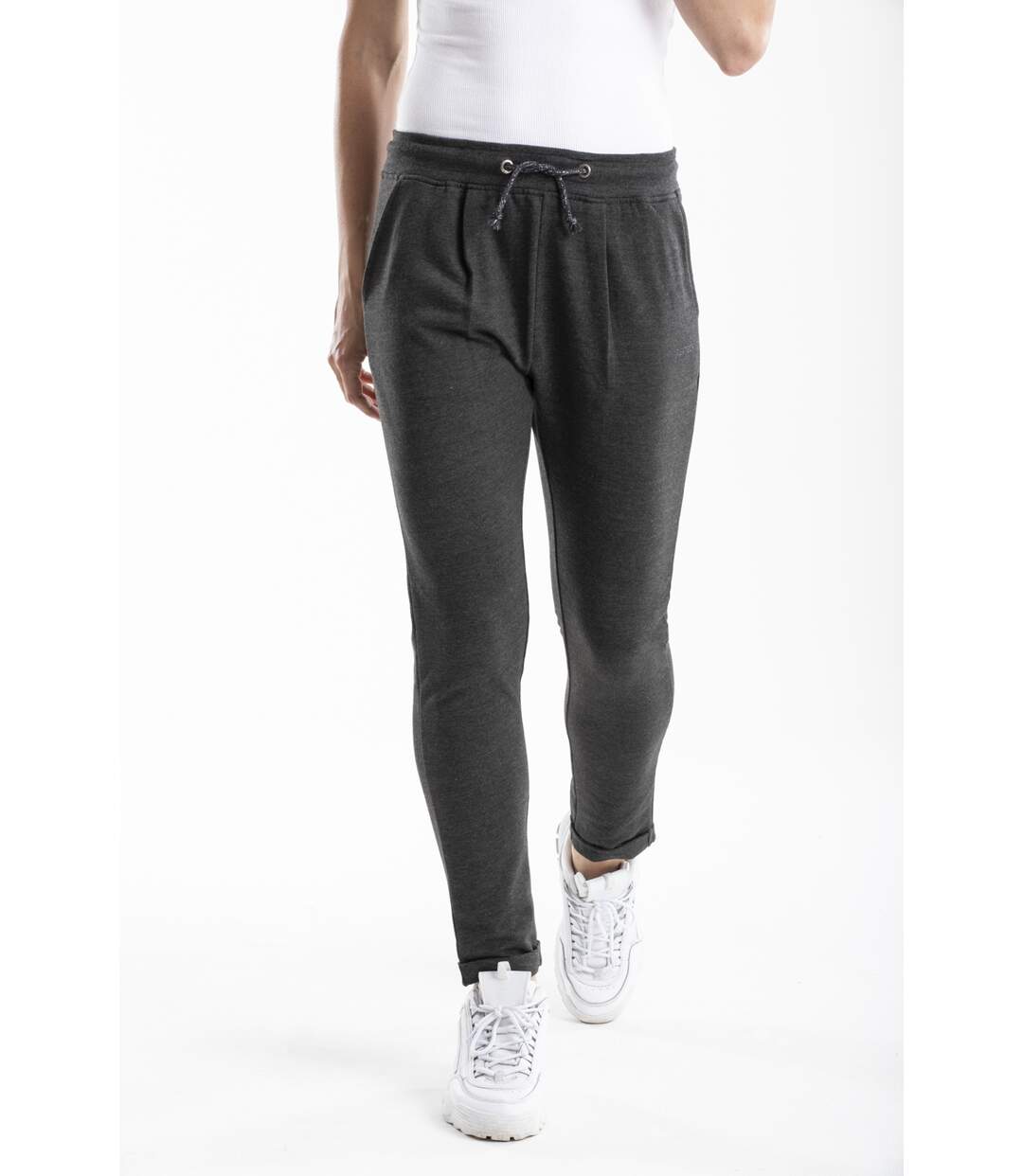 Pantalon de détente en molleton FEELING GRIS