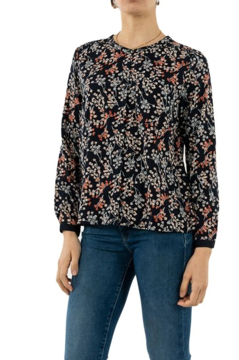tee shirt manches longues Veromoda jamilla night sky