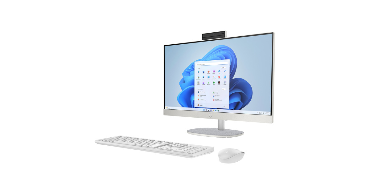 HPAll-in-One 24-cr0059nd PC all-in-one pc  (Wit | i5-1334U | Iris Xe Graphics | 16 GB | 1 TB SSD)