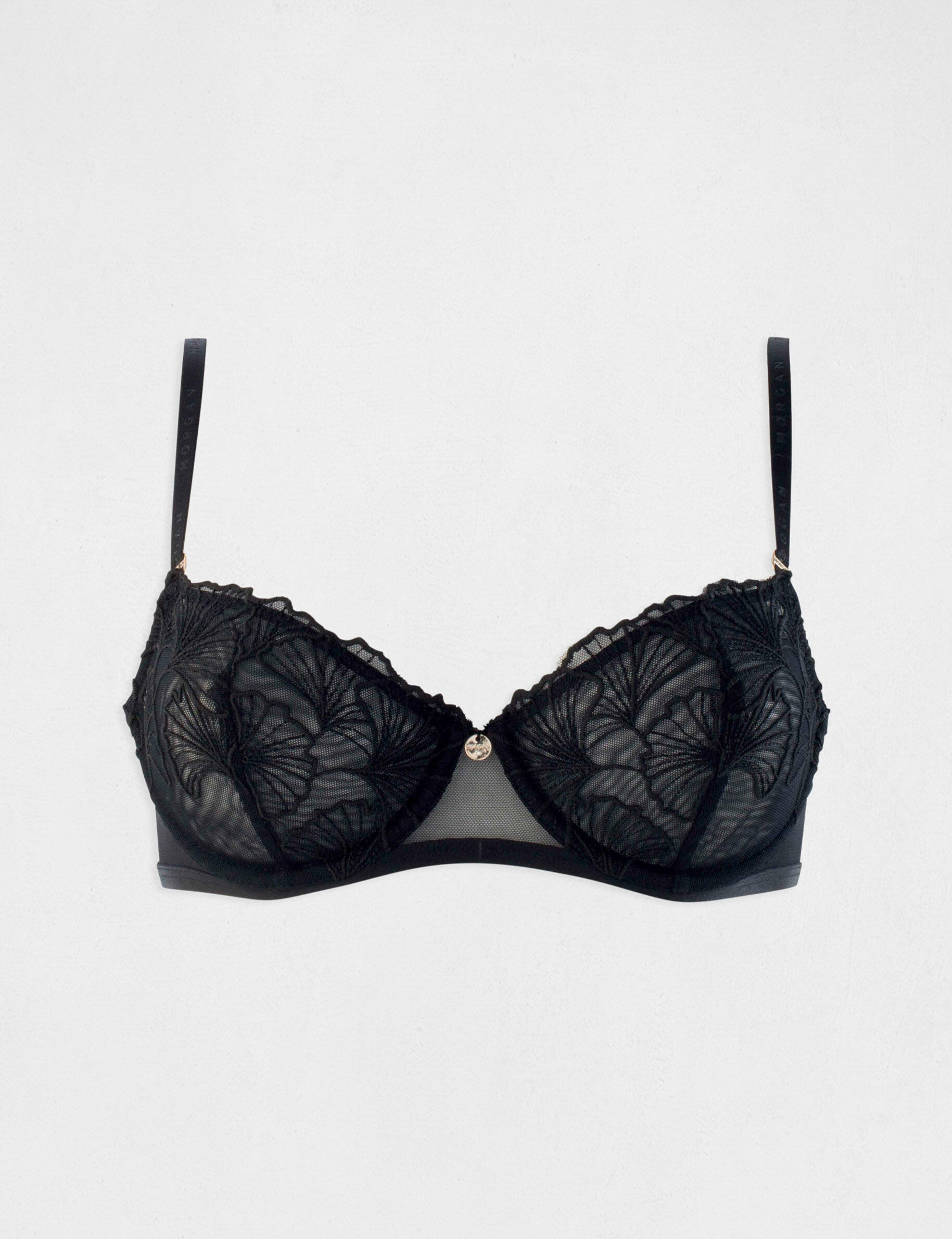 Soutien-gorge armatures noir femme - noir