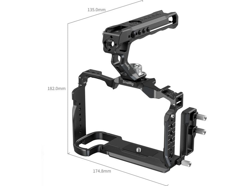 Smallrig Cage Kit für Nikon Z 6III Schützt die Kamera und ermöglicht dennoch den Zugriff auf die Schnittstellen