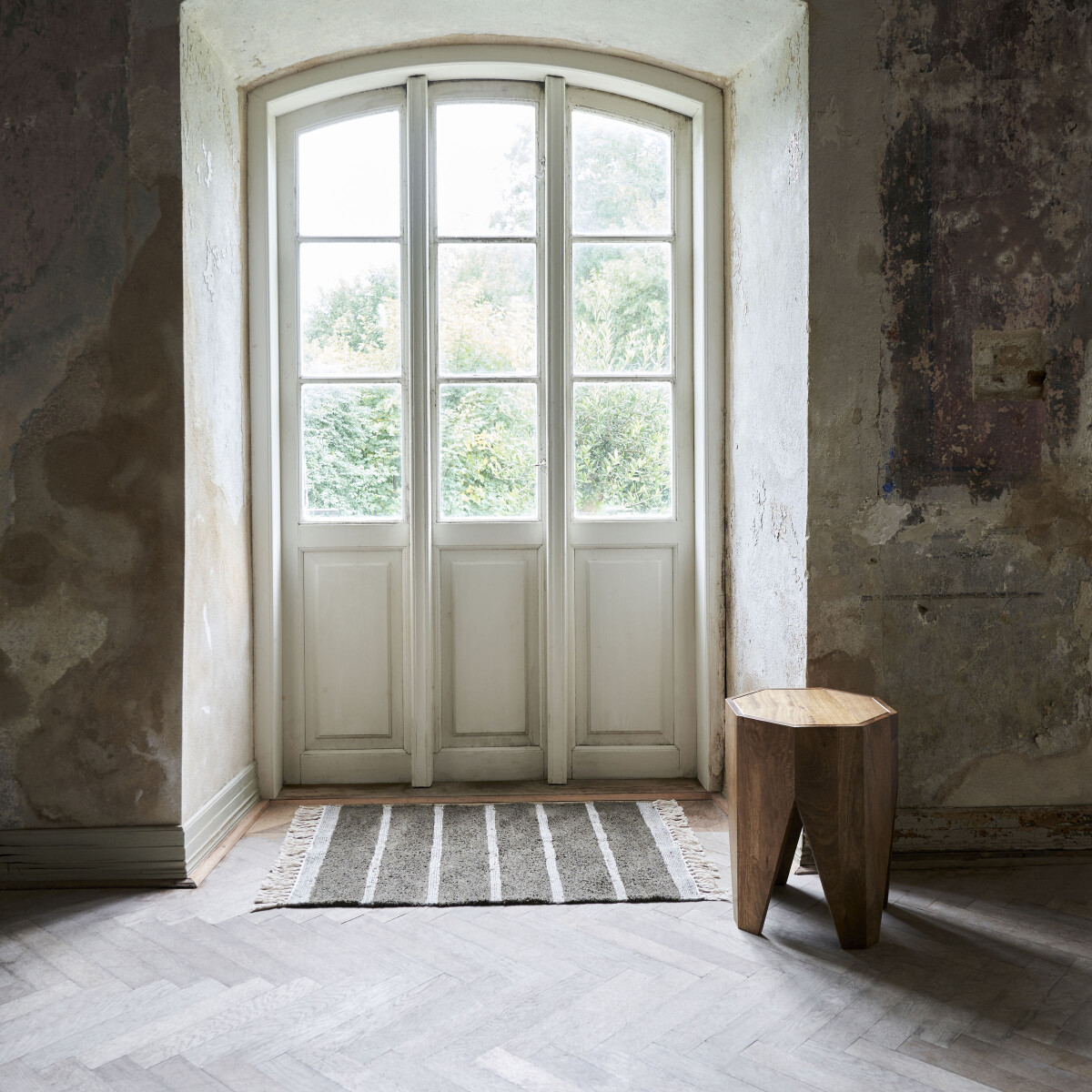 House Doctor - Gulvtæppe - Chen - Mørkebrun - 60X90 CM