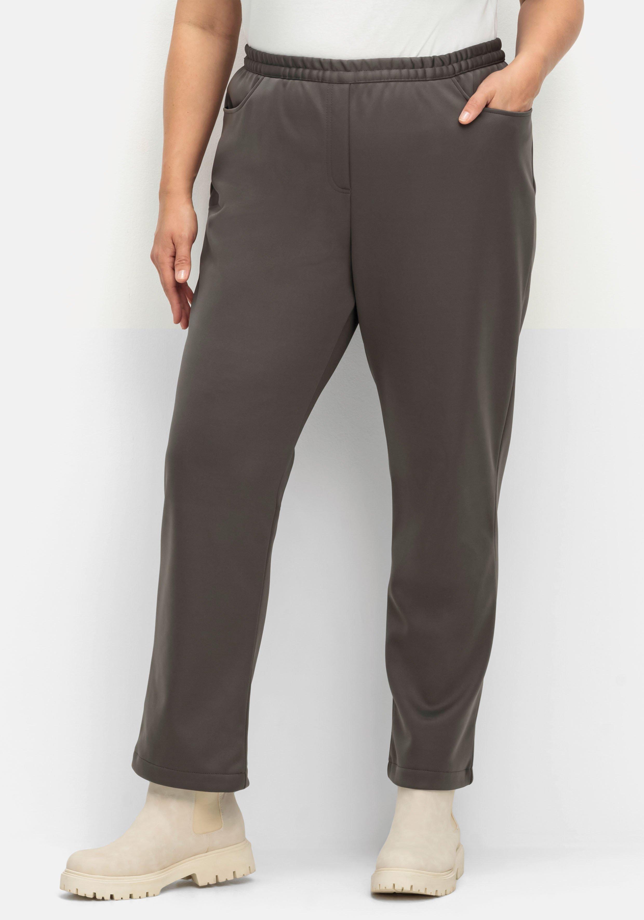Gerade Thermohose mit Komfortbund