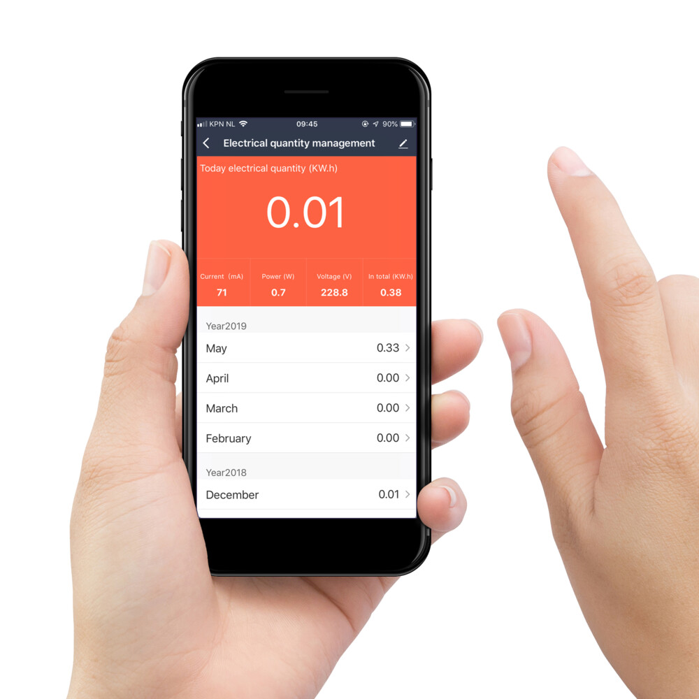 Alecto Smart WiFi Plug met Energy Monitor