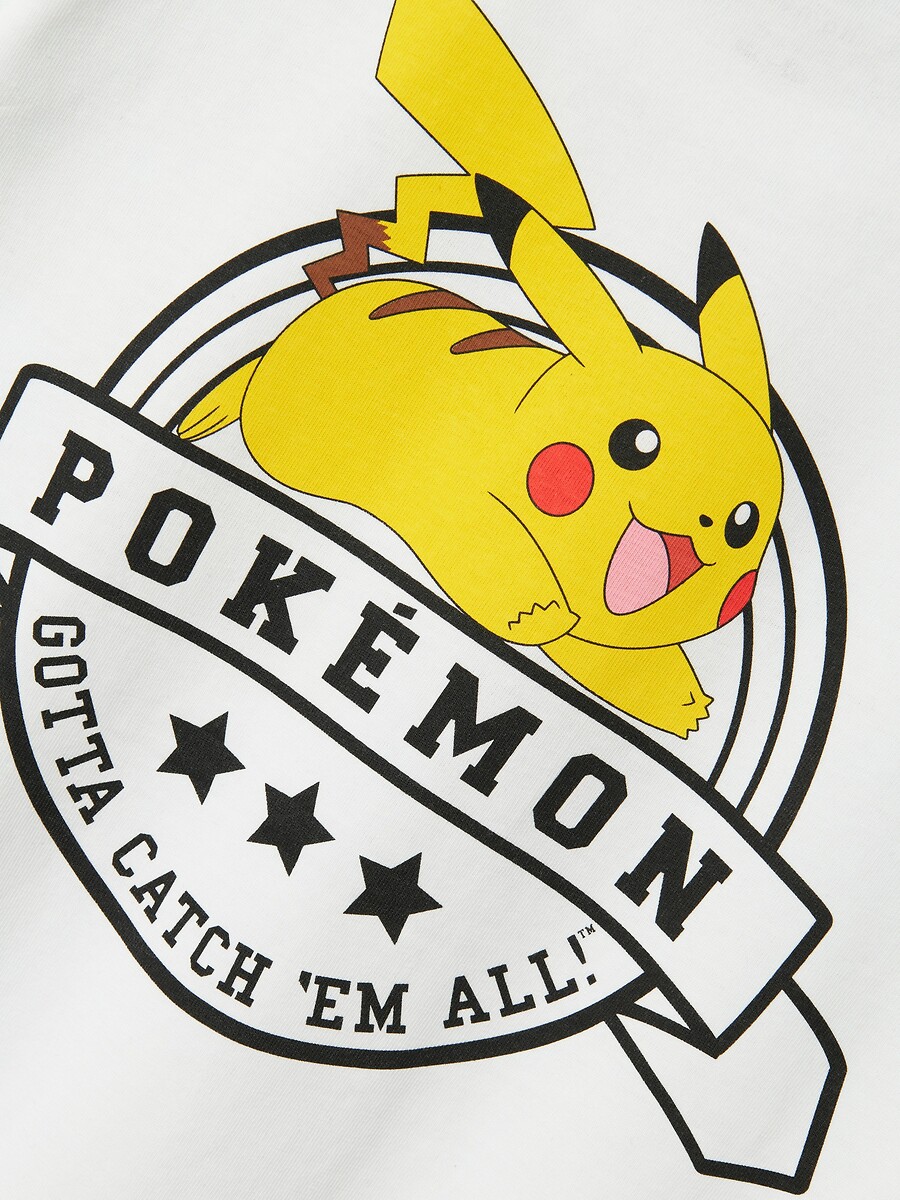 DÊ UM NOME A ELE<br>Camiseta de manga curta Pokémon