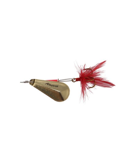 Albatros Spinner Terrible - Spinners - 2.5 g Gold Bladmaat 3.5