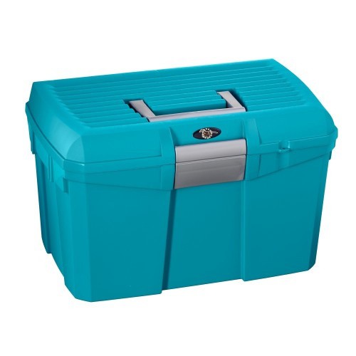 Estojo para acessórios ProTack tamanho médio, azul Capri/prata