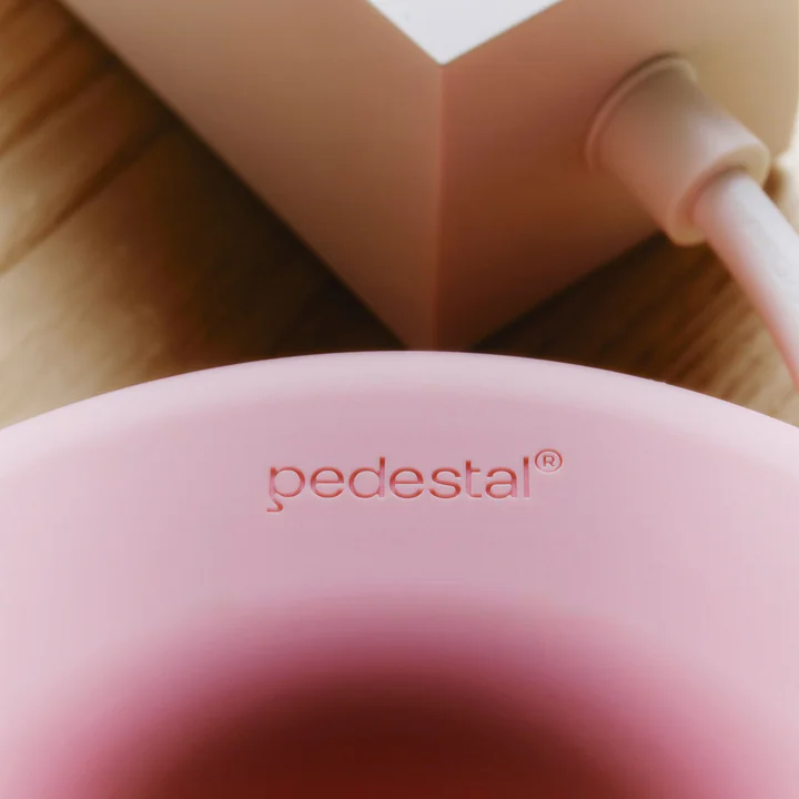 Pedestal - Cable Bagel, Ø 14 cm, ultra marine
