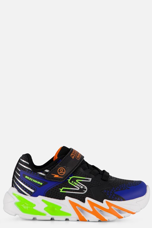 Skechers s lights flex glow bolt sneakers zwart