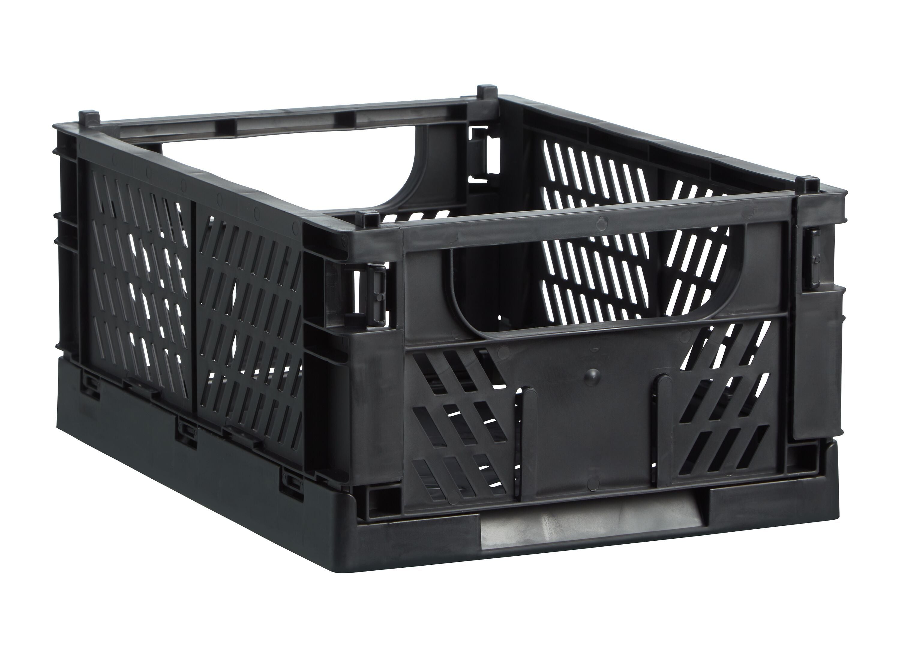 FELIX L Klappbox - Schwarz / B: 25.0 cm x T: 34.0 cm x H: 4.0 cm
