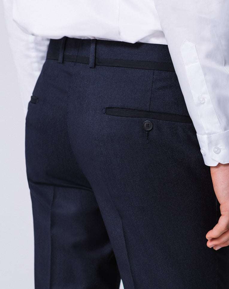 PANTALON CONTRASTE NAVY