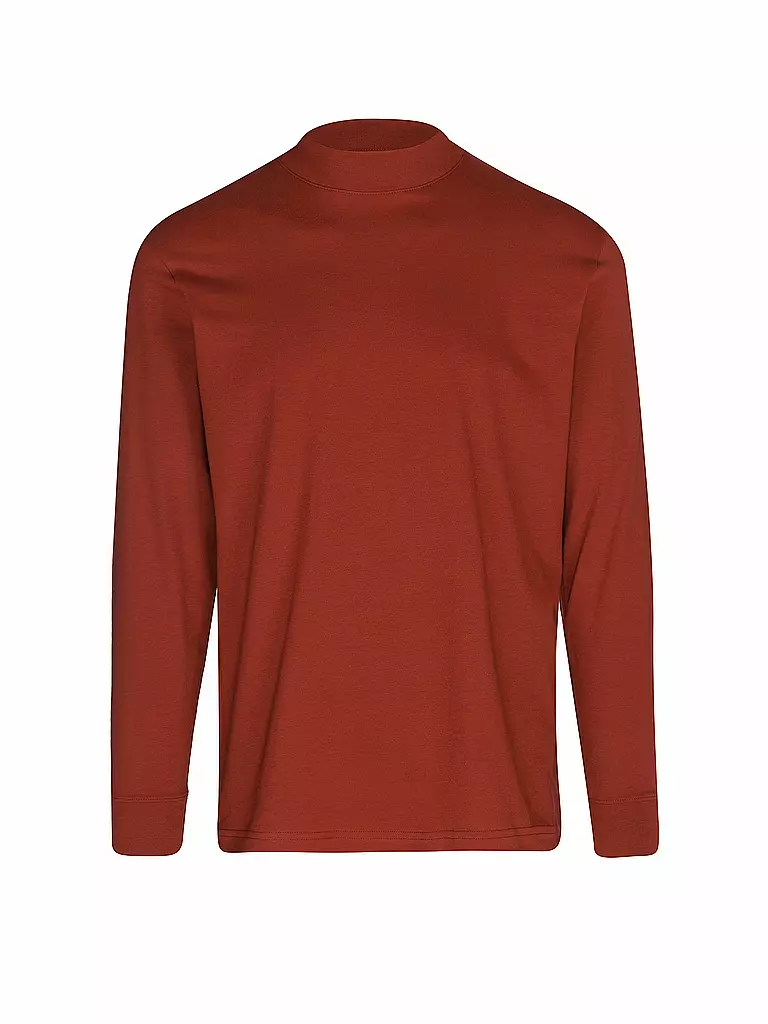 RAGMAN Rollkragenshirt rot