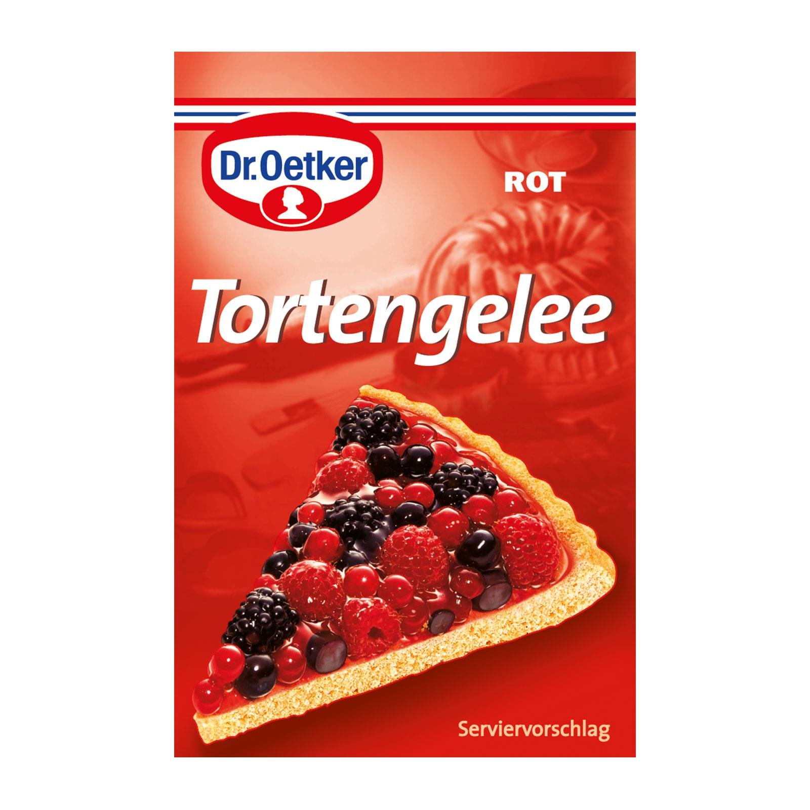 Dr. Oetker Tortengelee Rot