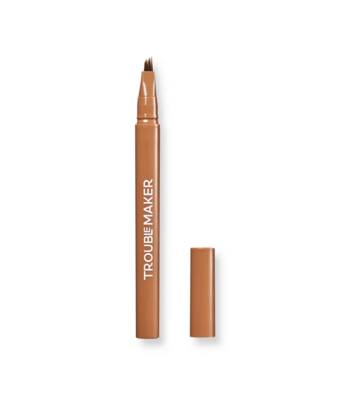 Trouble Maker - Lápis de Sobrancelha Fluffer Brow Brush Natural - Light Brown
