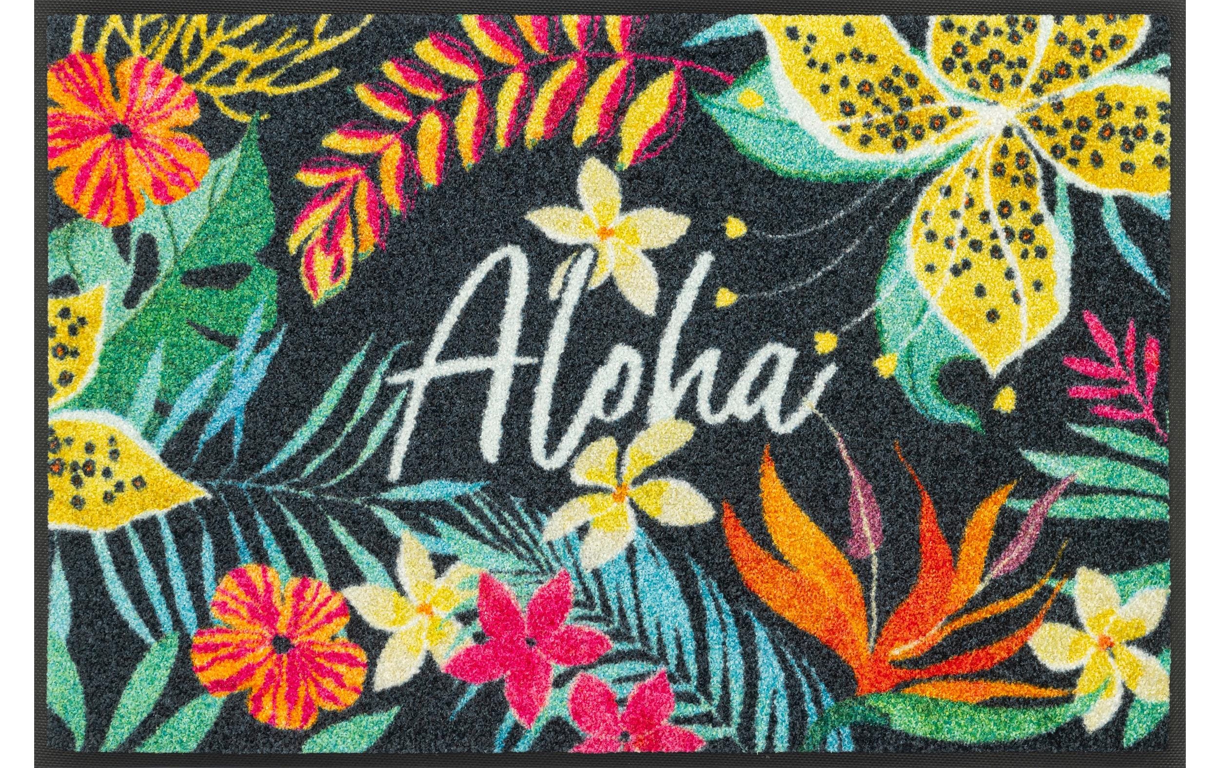 Fussmatte Aloha 50 cm x 75 cmRutschfeste Schmutzfangmatte