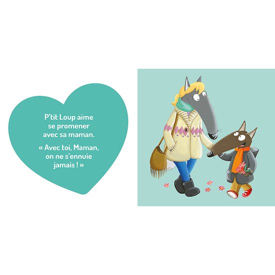 P'tit Loup aime   Sa maman        de               AUZOU