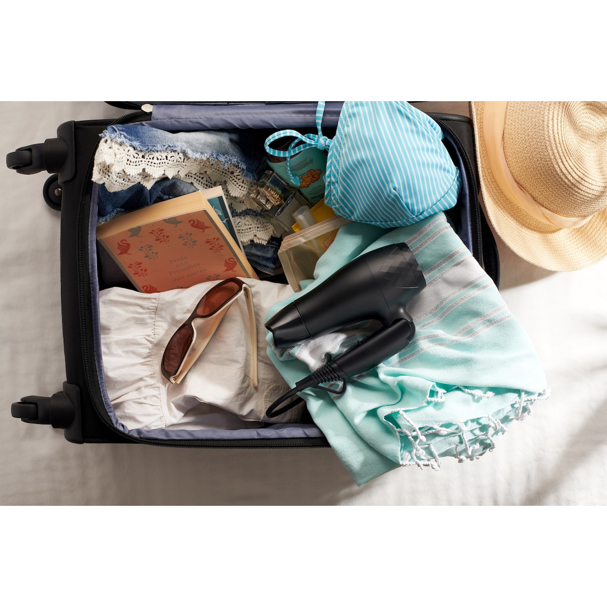 Equip Travel hårføner (matt sort)
