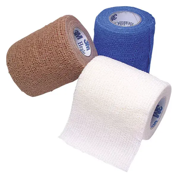 Elástico coesivo 3M Coheban, cor da pele, 10 cm x 3,5 m