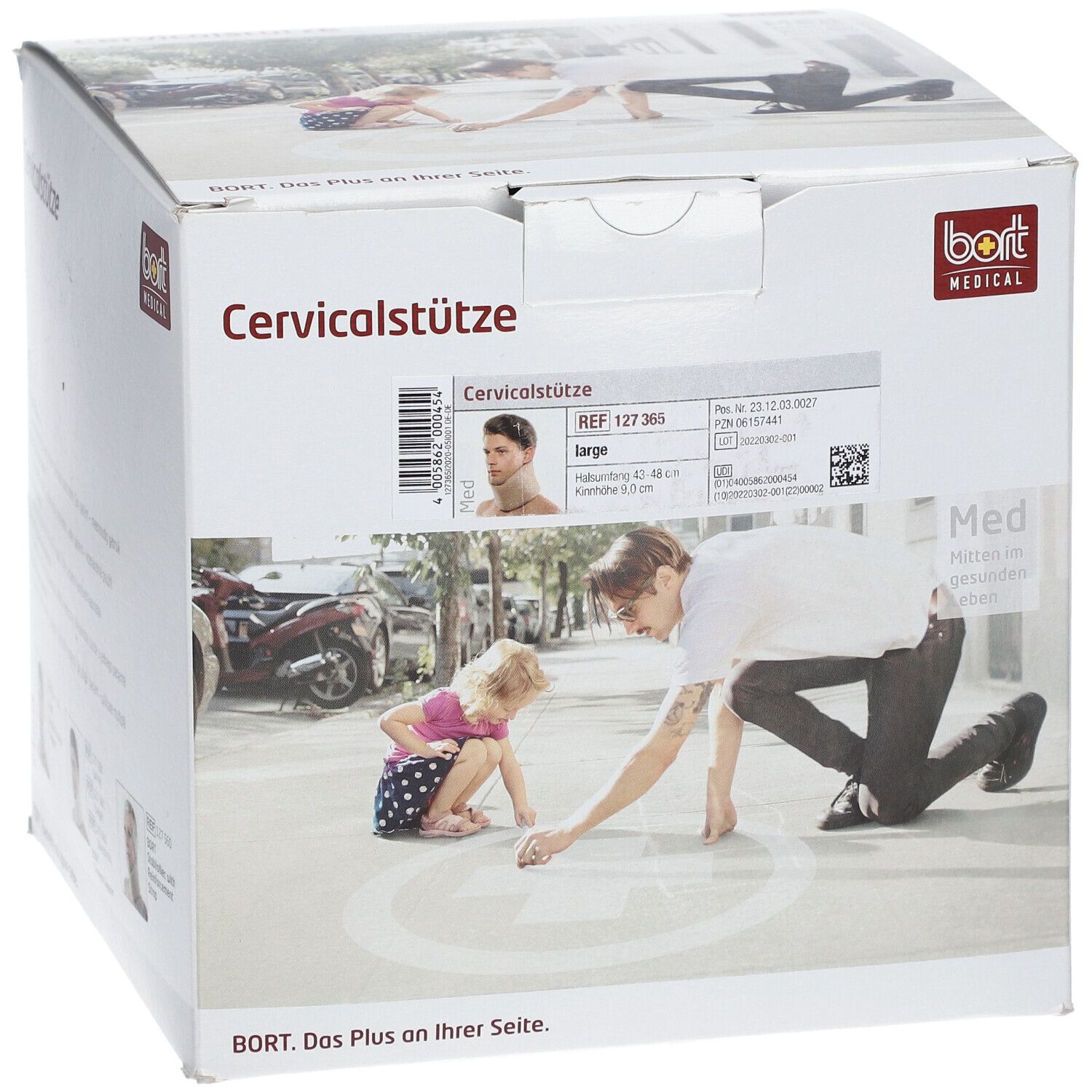 BORT Cervikalstütze 9 cm Gr. L haut