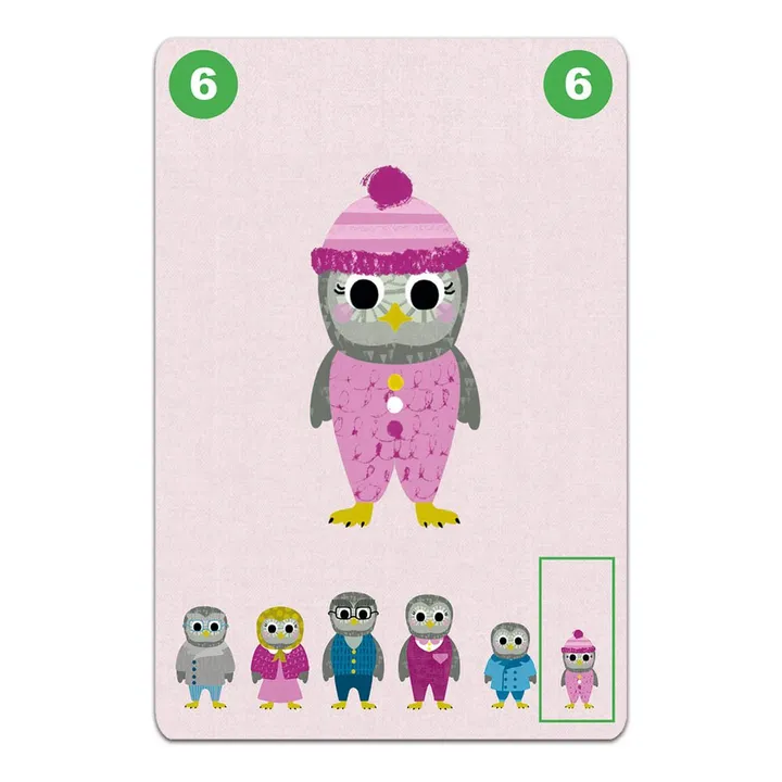 Djeco Jeu de 7 familles Familou