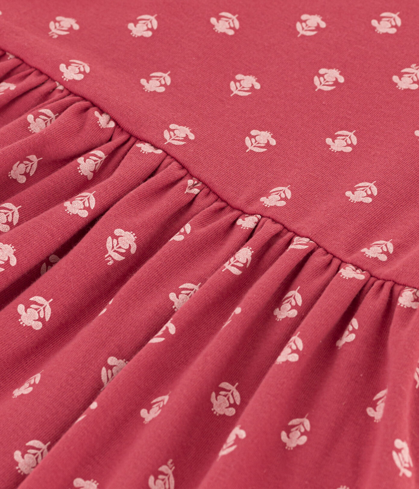 Robe imprimée en coton enfant fille