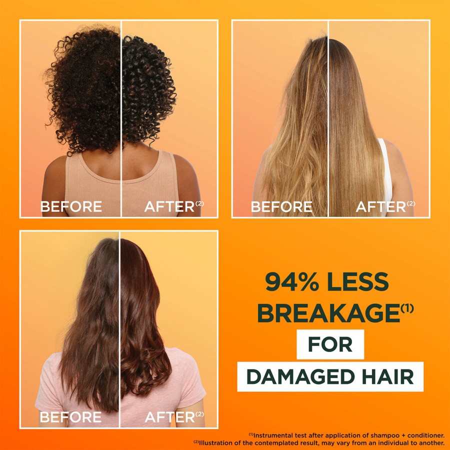 Garnier Fructis Hair Food Papaya Shampoo 350ml