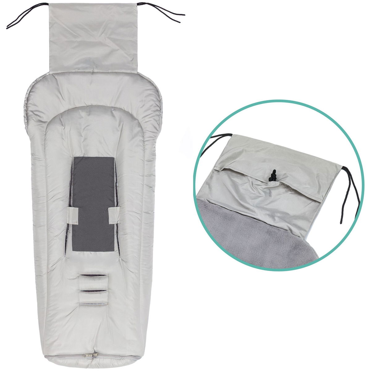 fillikidfillikid   Fusssack Peak silber